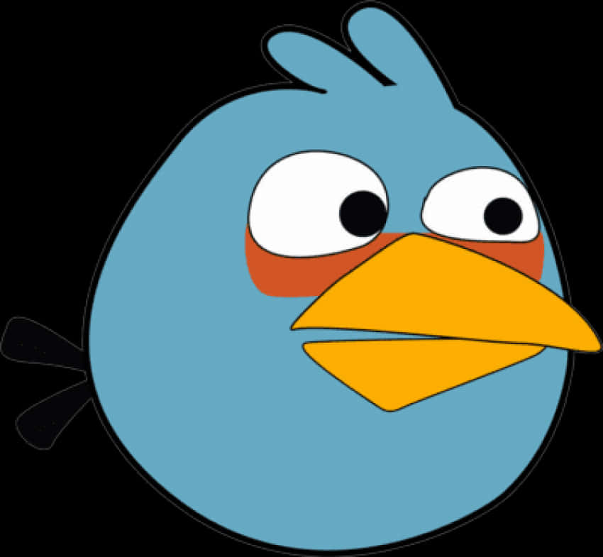 Angry Birds Blue Bird Character PNG