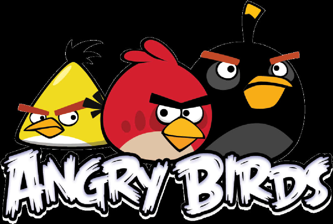 Angry Birds Characters Logo PNG