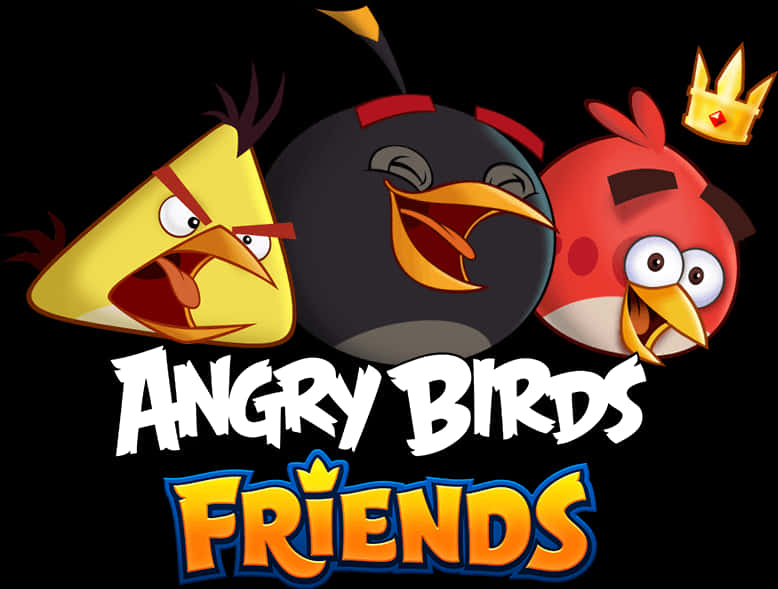 Angry Birds Friends Game Logo PNG