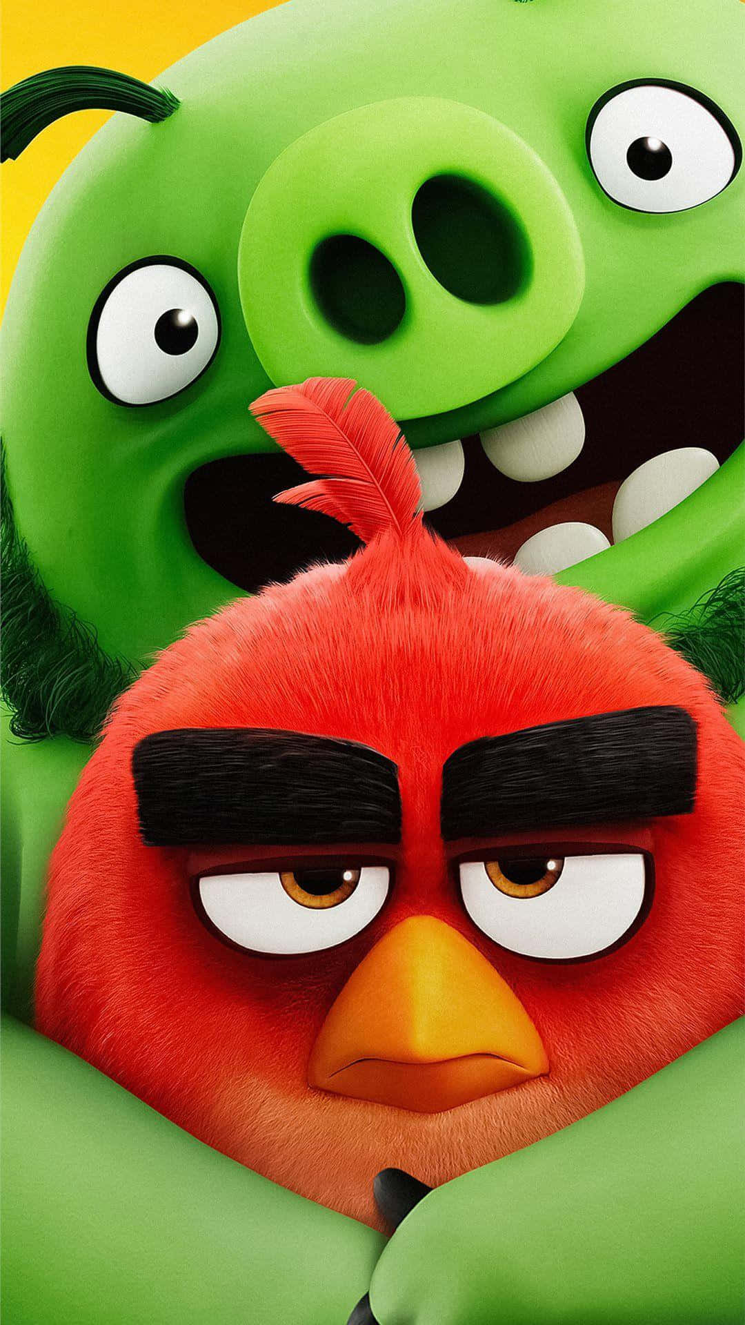 Download Angry Birds Redand Bad Piggies Wallpaper | Wallpapers.com