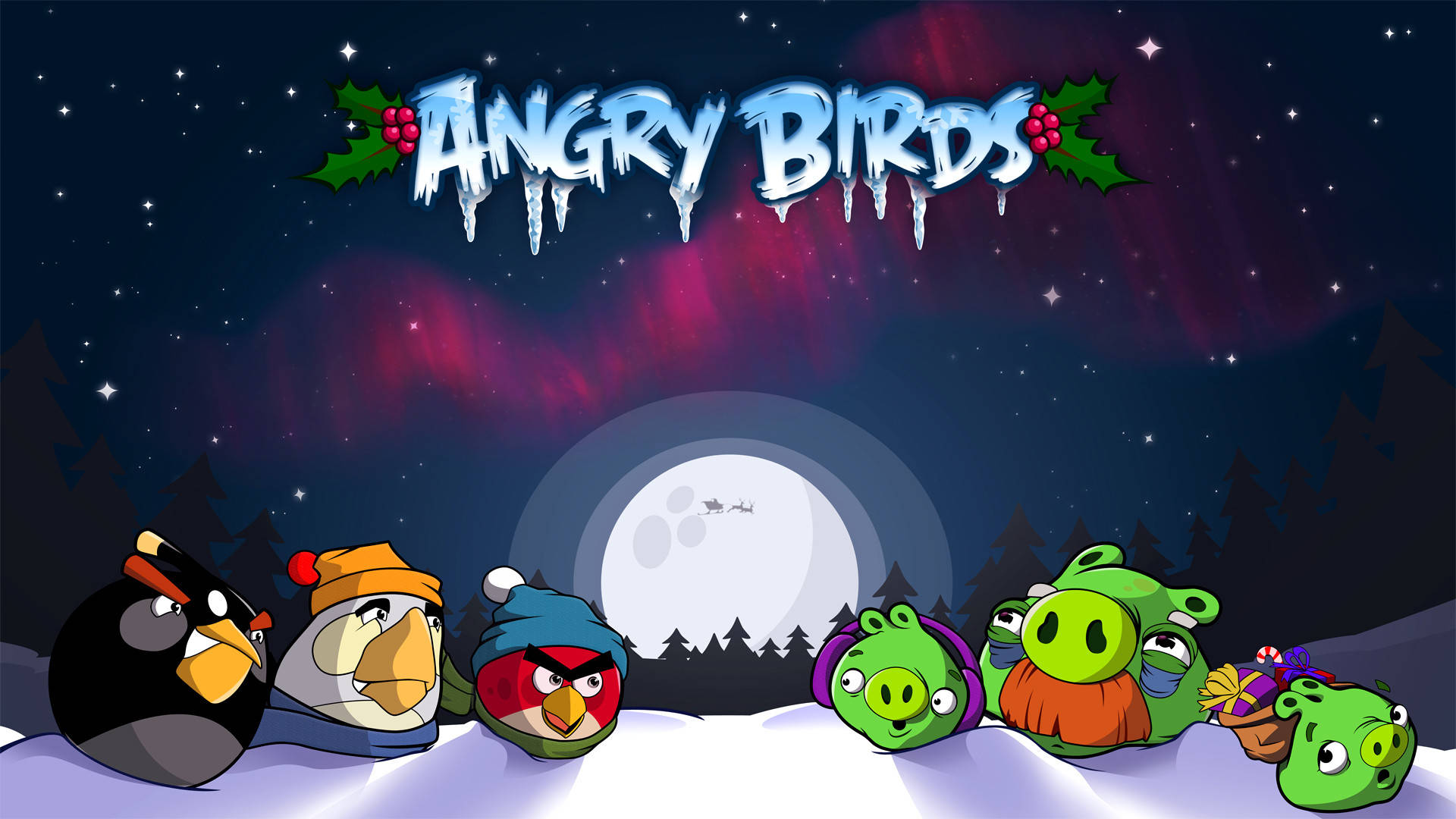 Angry Birds Seasons Poster Background