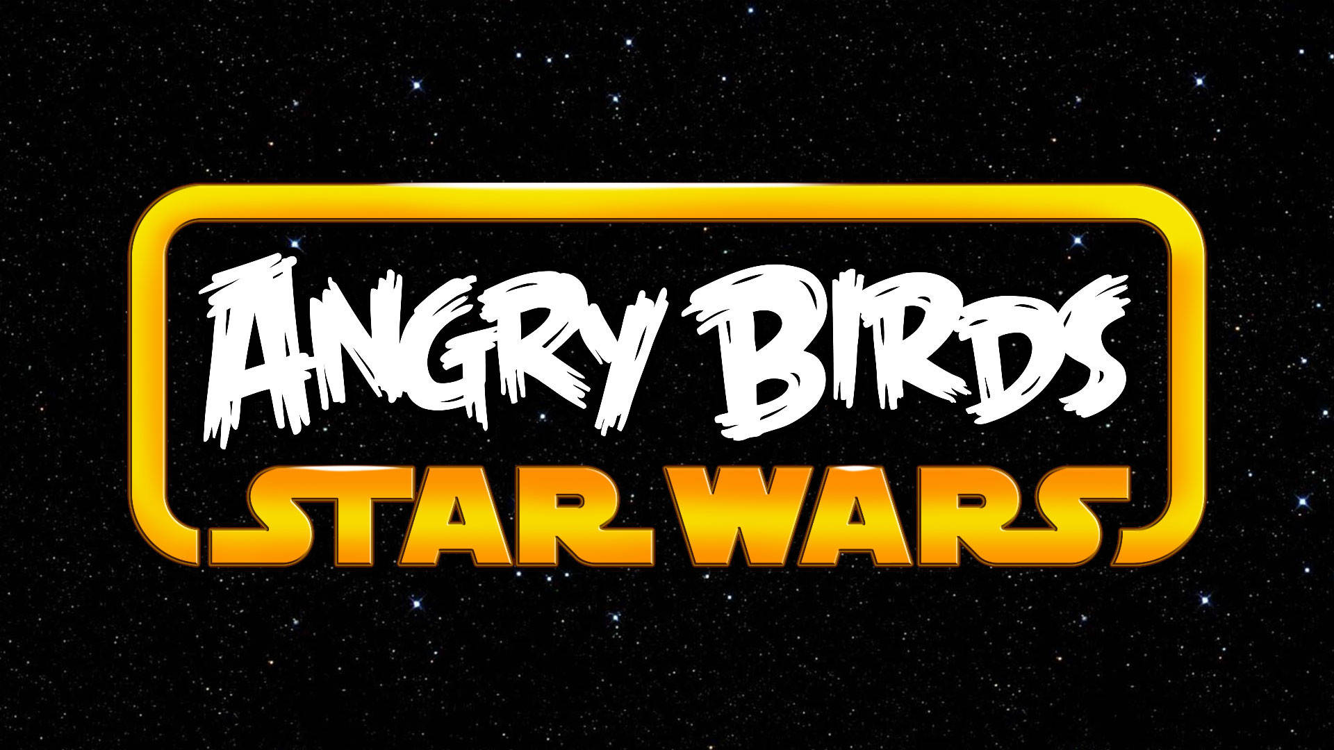 Angry Birds Star Wars Logo Wallpaper