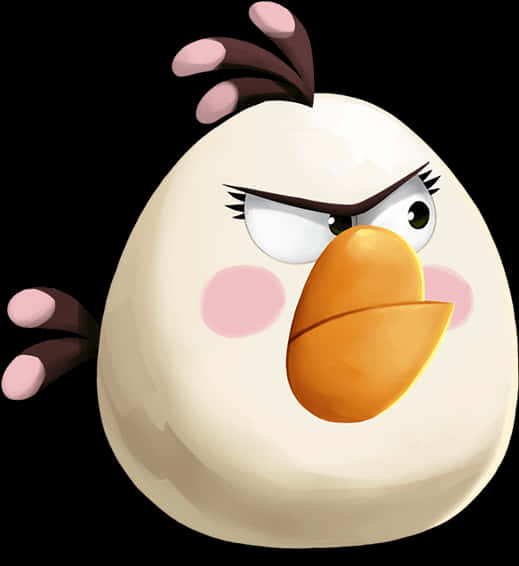 Angry Birds White Bird Character PNG