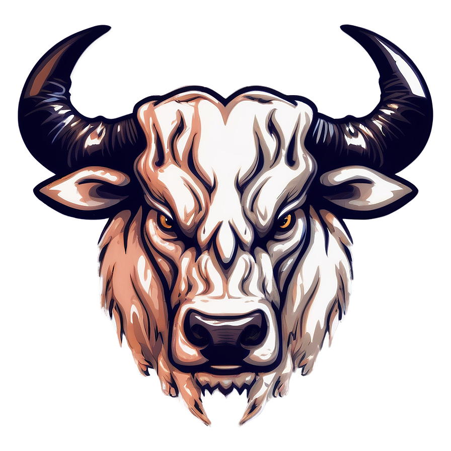 Angry Bull Head Design Png 55 PNG