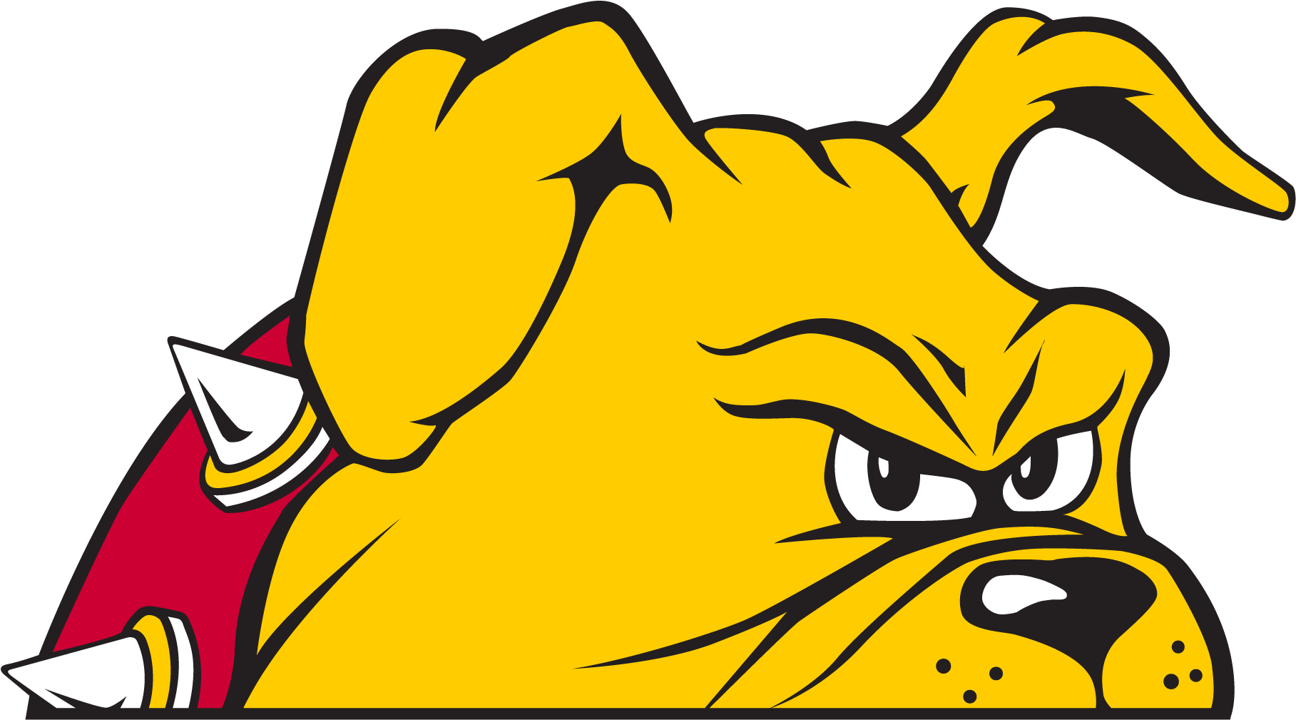 Angry Bulldog Mascot Graphic PNG