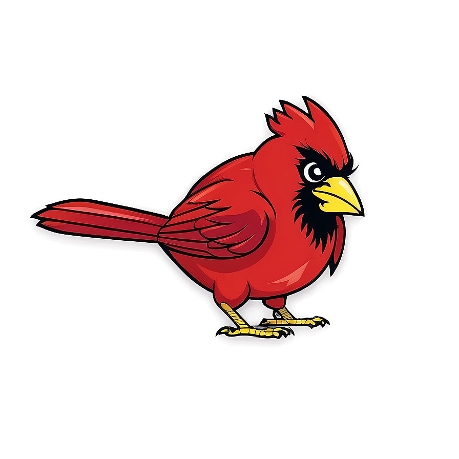 Angry Cardinal Mascot Png Nwo13 PNG