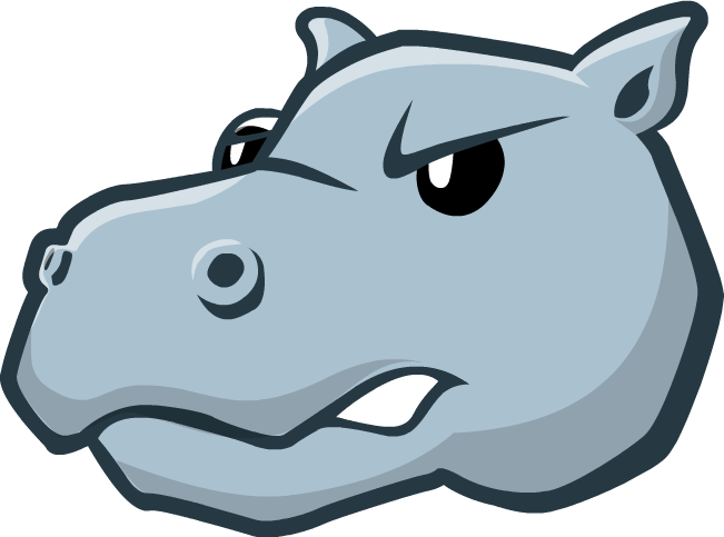 Angry Cartoon Hippo PNG