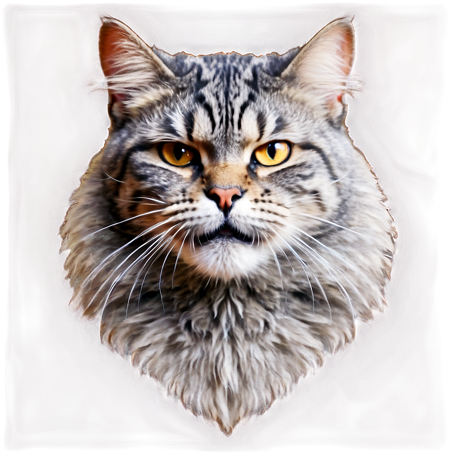 Angry Cat Face Png 06122024 PNG