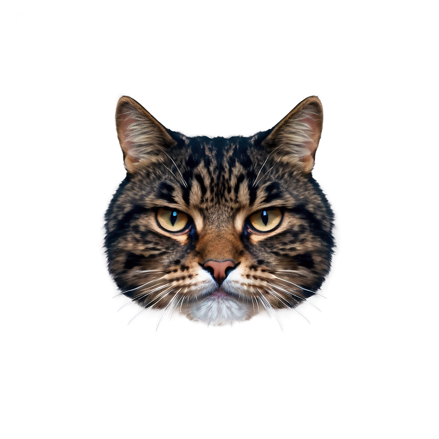 Angry Cat Face Png 39 PNG