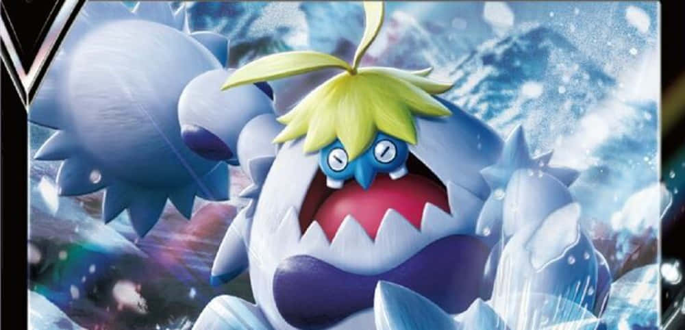 Angry Crabominable In Snowy Mountain Wallpaper