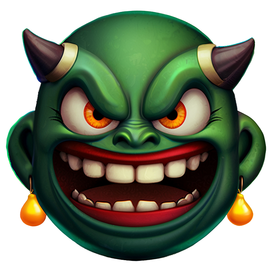 Download Angry Devil Emoji Png 05252024 | Wallpapers.com