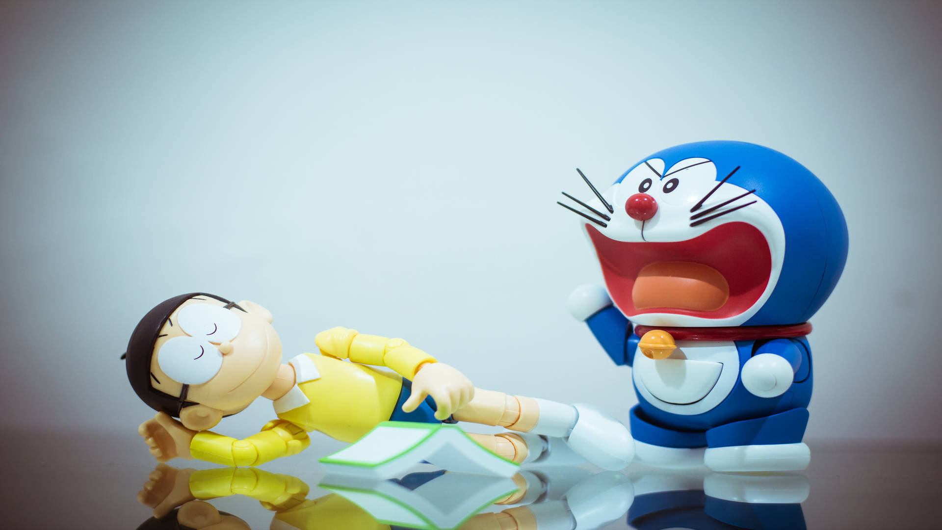 Angry Doraemon 4k Background