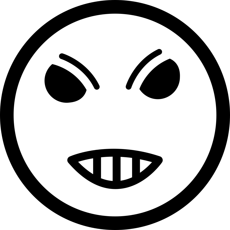 Angry Emoji Graphic PNG