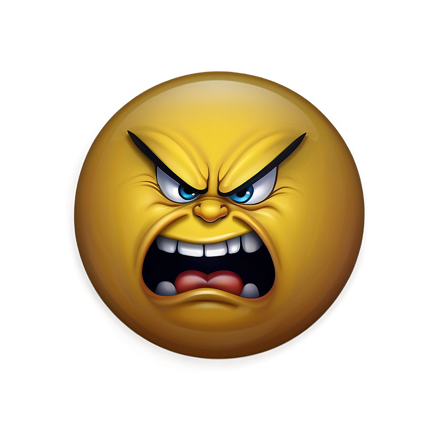 Angry Emoji Png Oly PNG