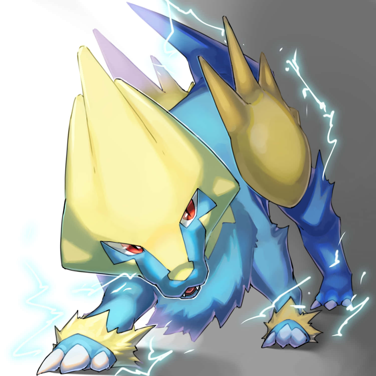Angry Face Of Manectric Wallpaper