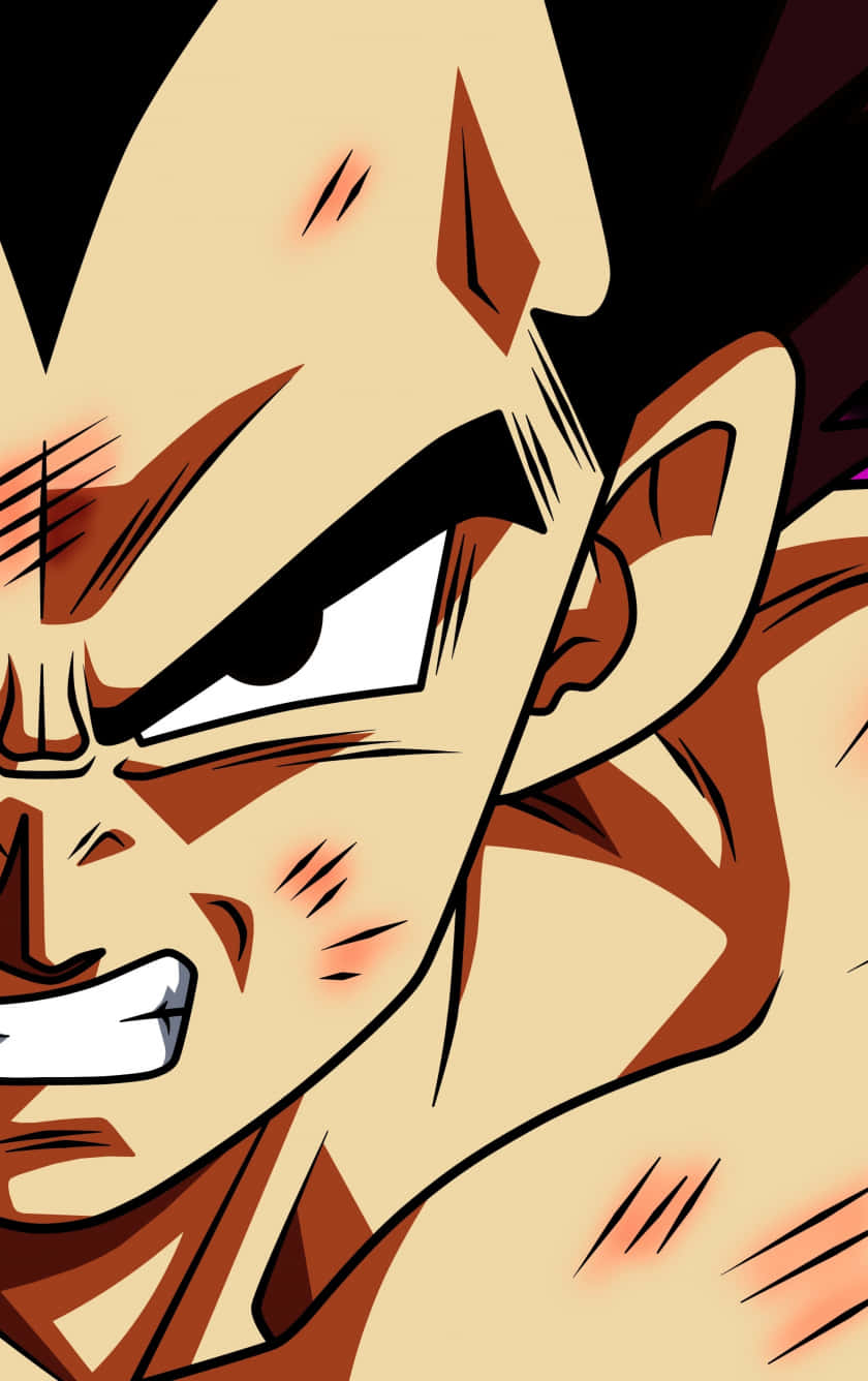 “Super Saiyan Rage, Angry Goku Powers Up” Wallpaper