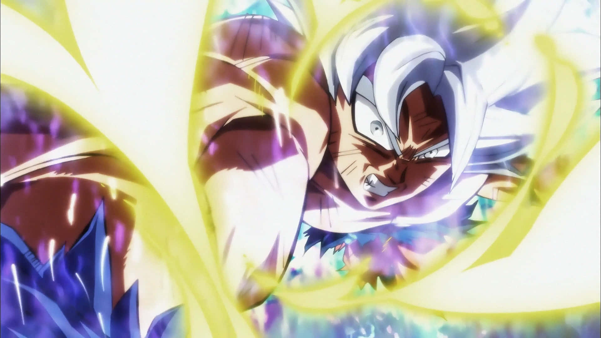Power of Saiyan - Angry Goku Wallpaper