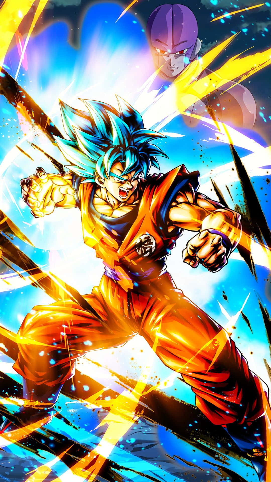Lad dit vrede løs, ligesom Goku! Wallpaper