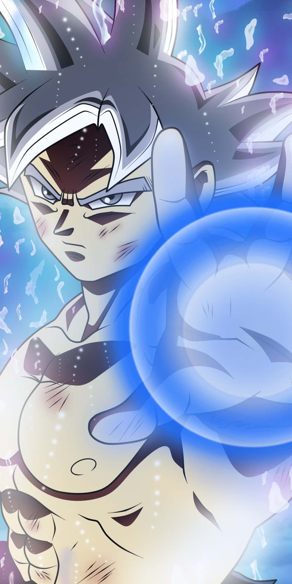 Den ustoppelige kraft fra vred Goku Wallpaper