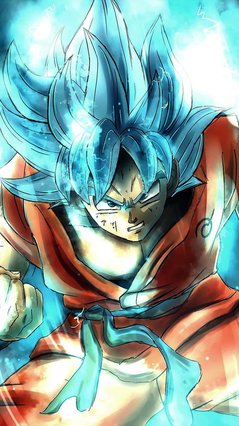 Mastering Anger Unleashes Goku's Full Potential Wallpaper