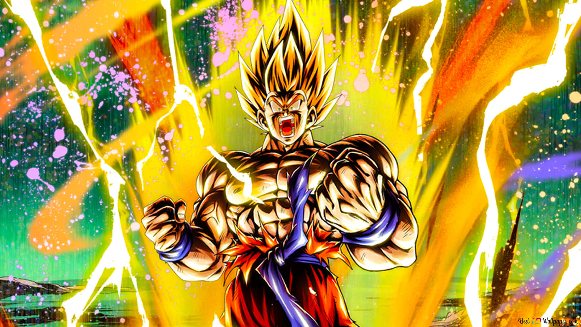 Unleash your inner anger with Goku Wallpaper