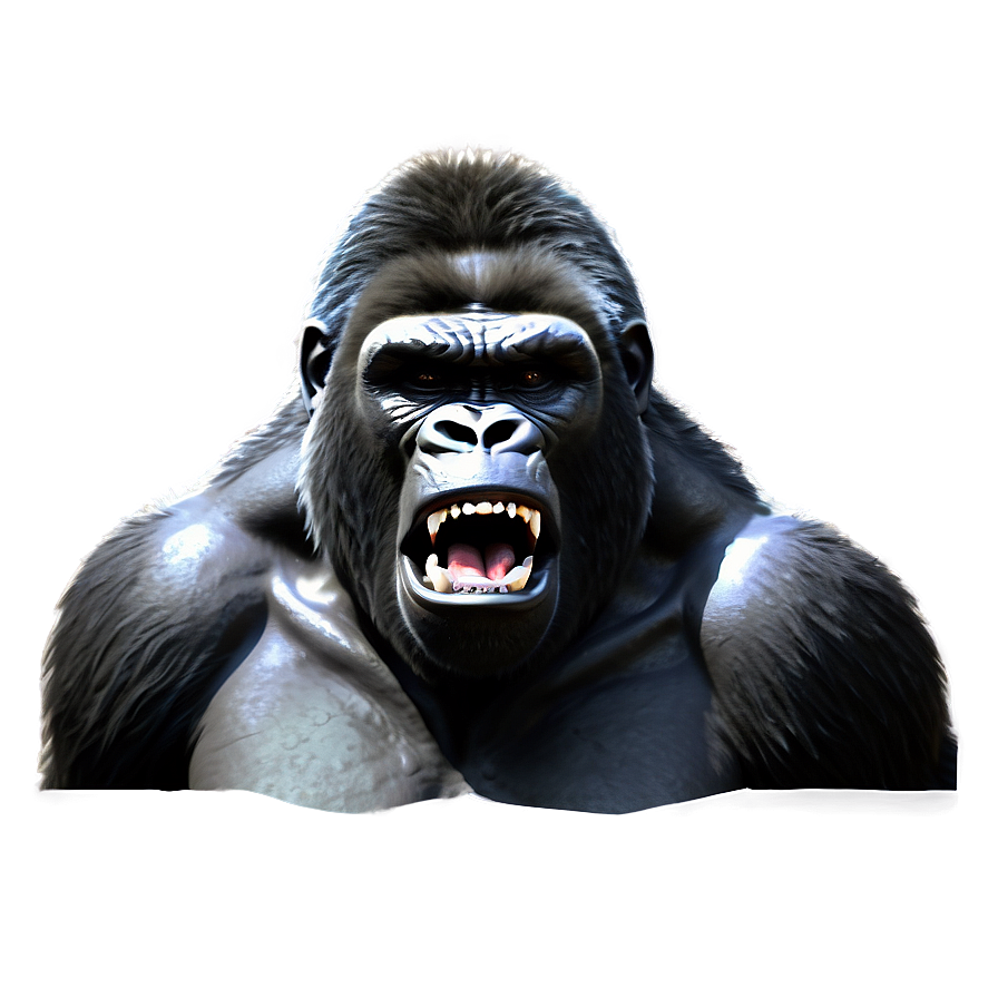 Angry Gorilla Artwork Png 50 PNG