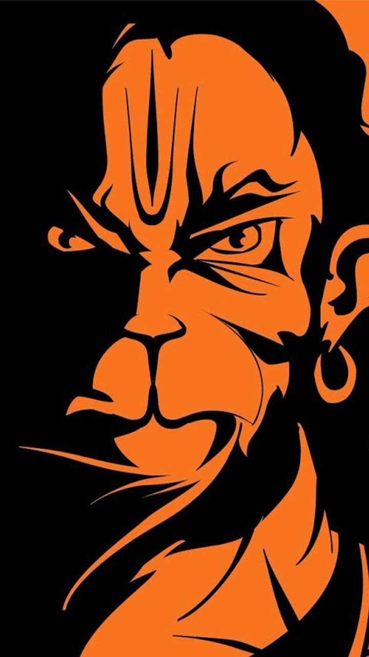 100+] Angry Hanuman Wallpapers | Wallpapers.com
