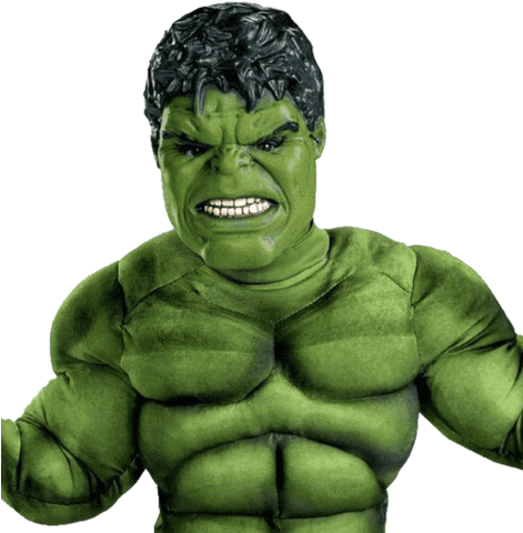 Angry Hulk Figure Image PNG