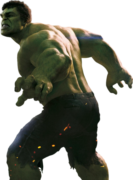 Angry Hulk Pose PNG