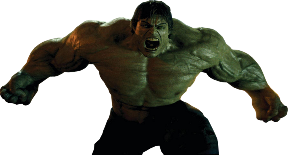 Angry Hulk Roaring PNG