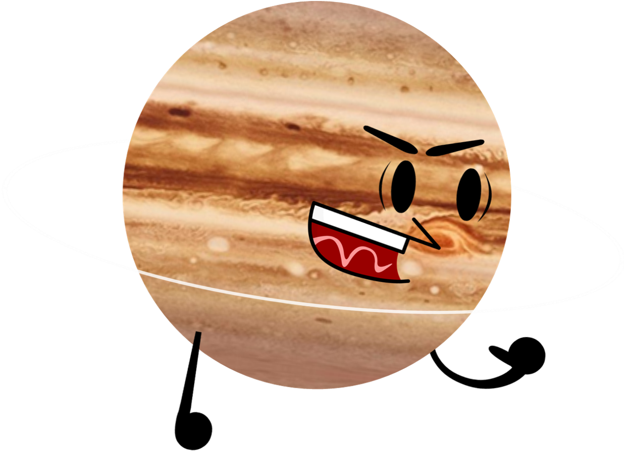 Download Angry Jupiter Cartoon Character | Wallpapers.com