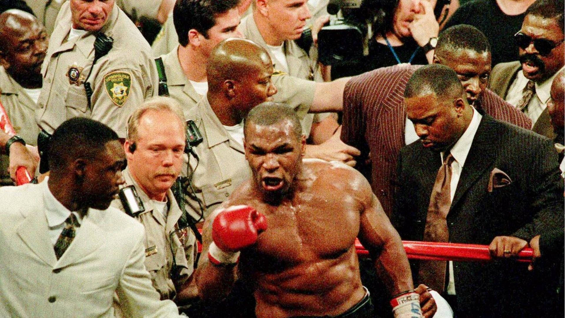 Angry Mike Tyson