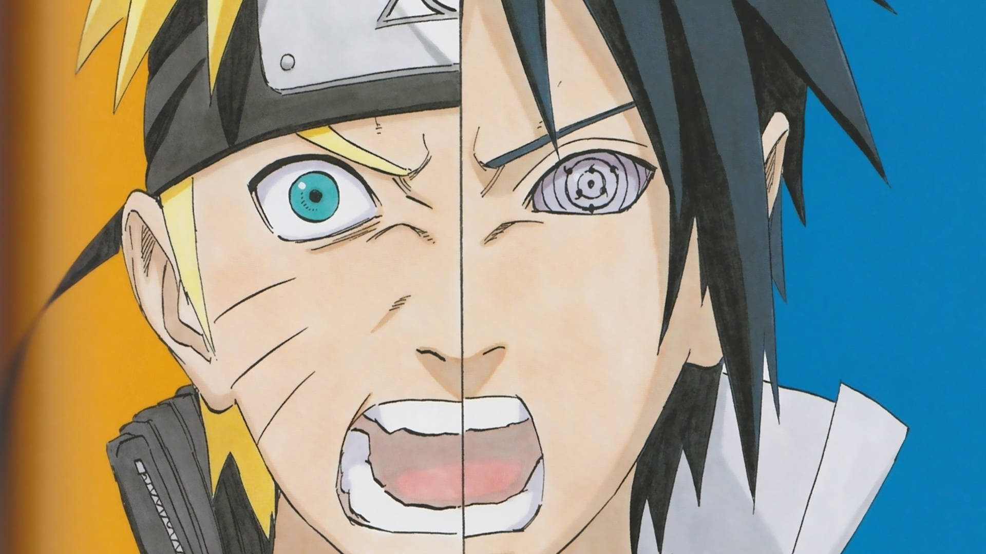 Angry Naruto And Sasuke Wallpaper