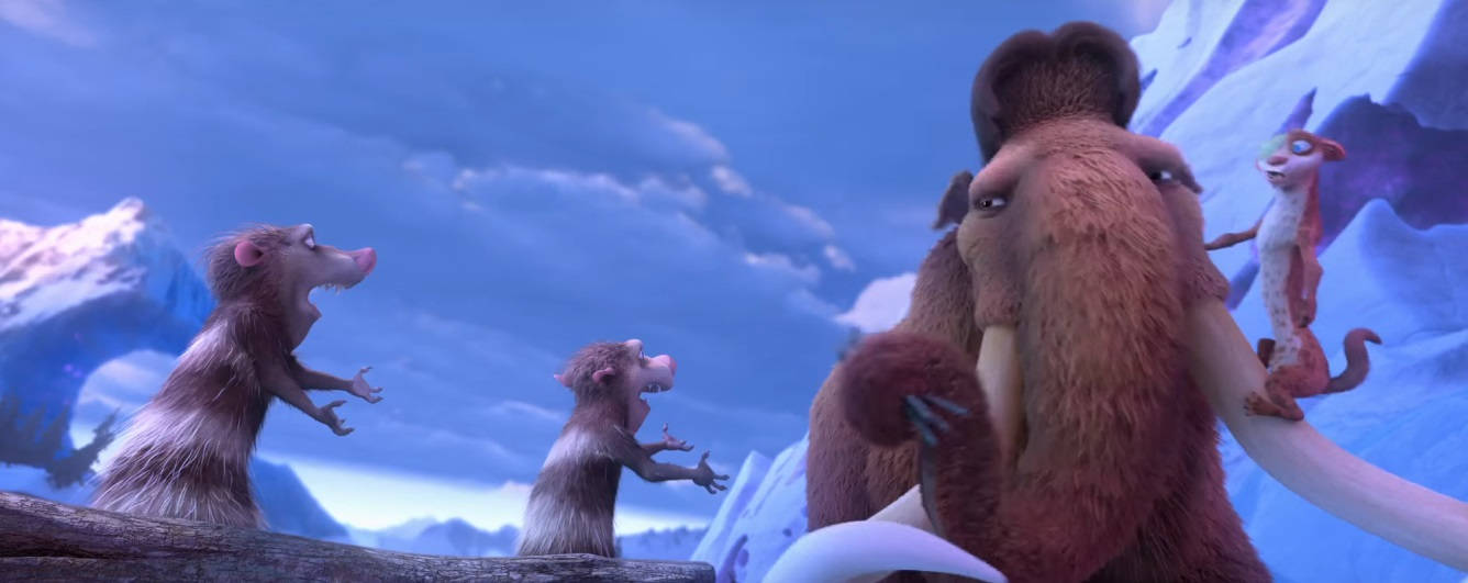 Angry Neil And Eddie Ice Age Collision Course Wallpaper