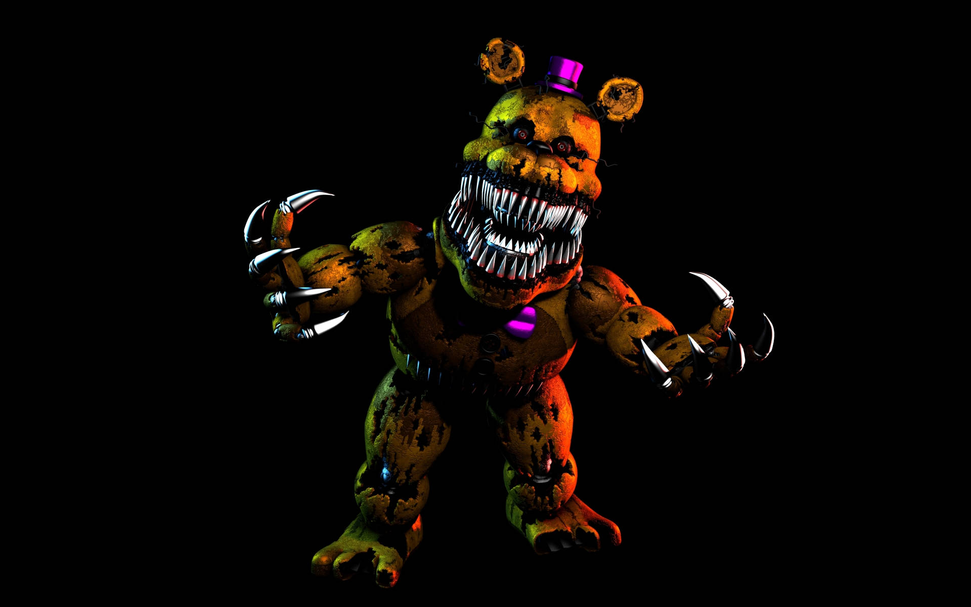Angry Nightmare Freddy Wallpaper
