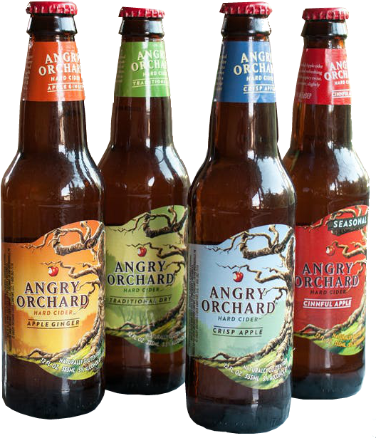 Angry Orchard Cider Variety PNG