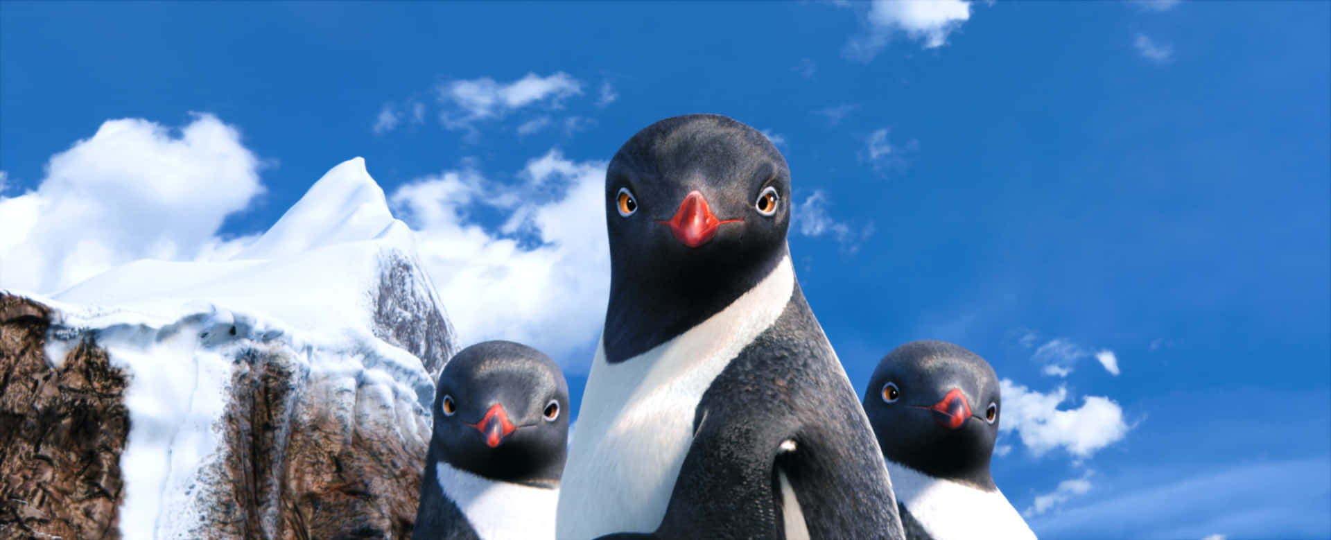 Angry Penguins In Happy Feet Two Wallpaper