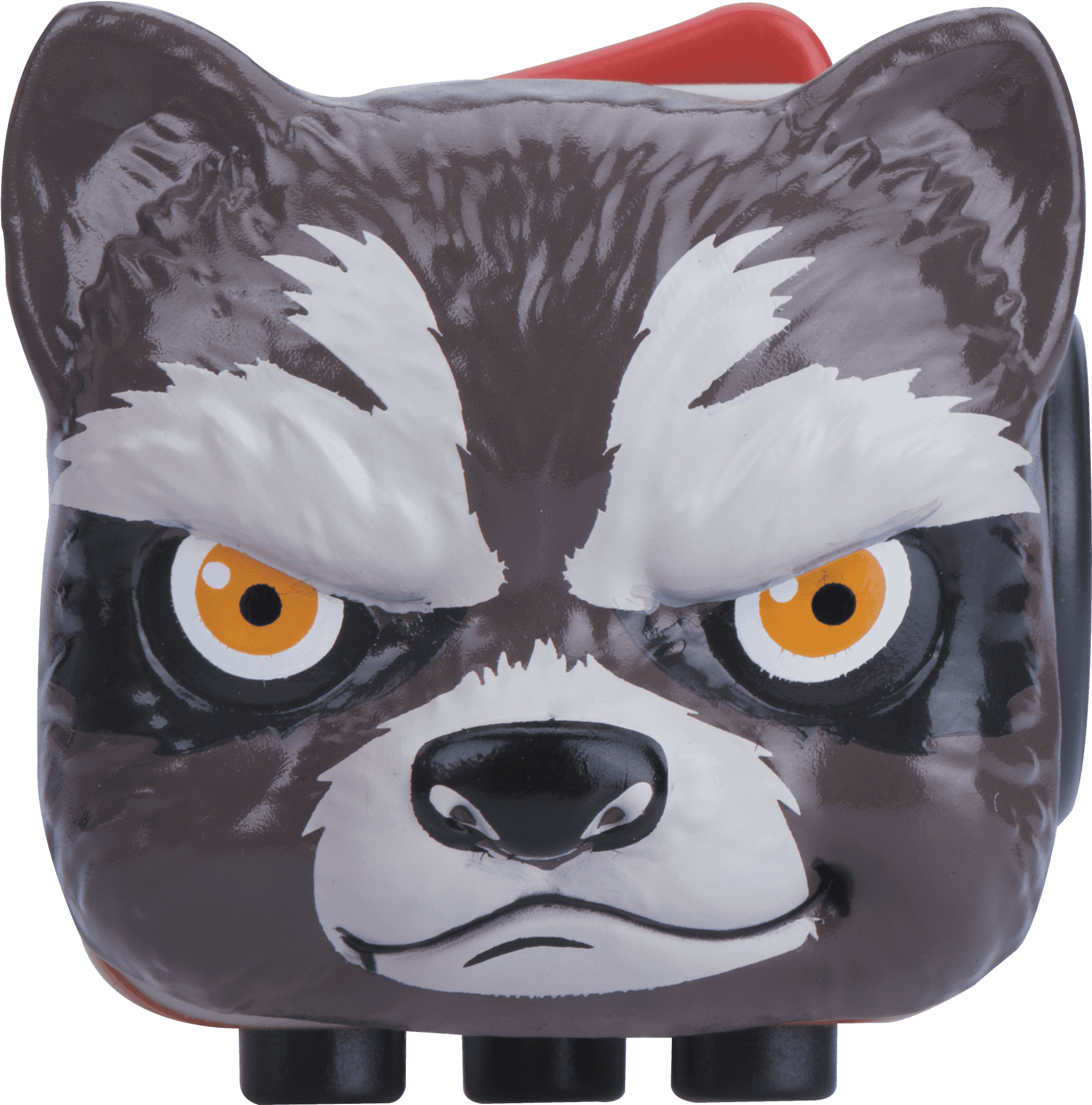 Angry Raccoon Balloon Head SVG