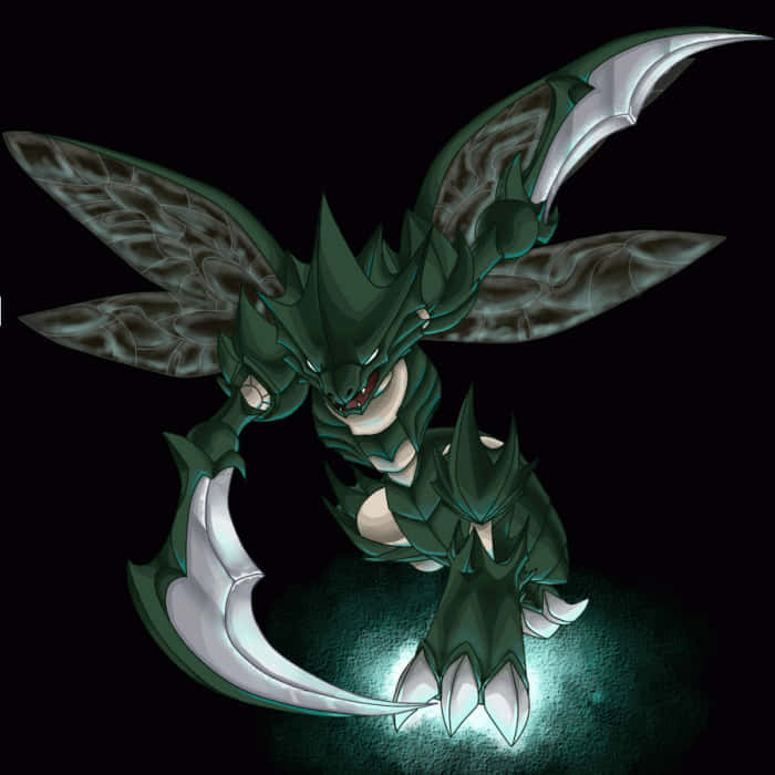 Angry Scyther Wallpaper