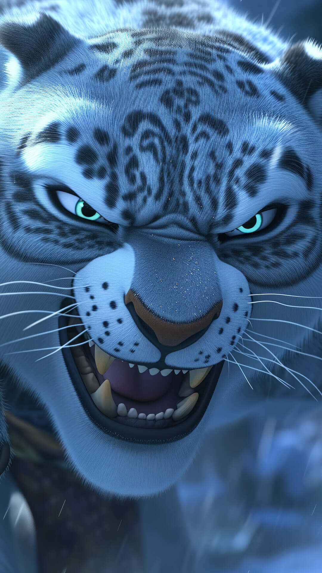 Angry Tai Lung Close Up Wallpaper