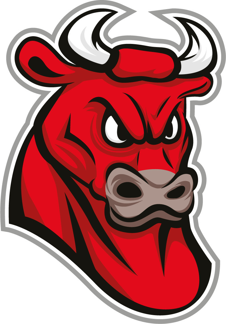 Angry Taurus Bull Cartoon PNG