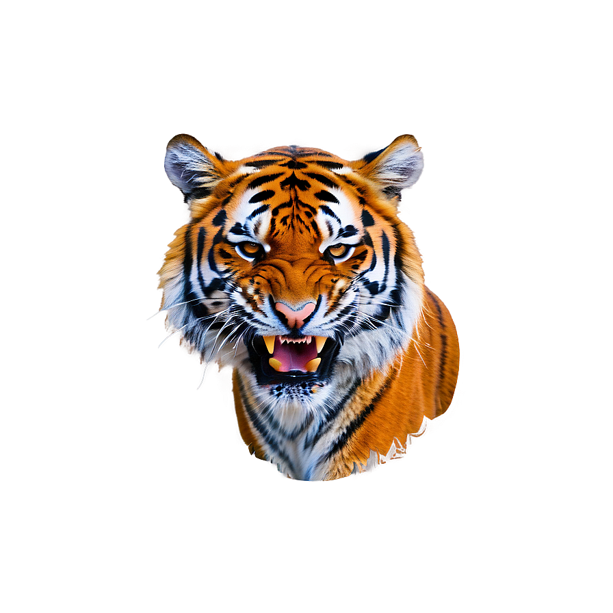 Angry Tiger Expression Png Ghf43 PNG