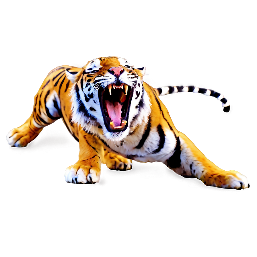 Angry Tiger Roar Png Cxp48 PNG