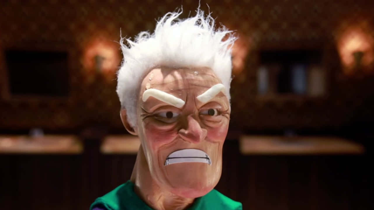 Angry Titanium Rex From Supermansion Wallpaper