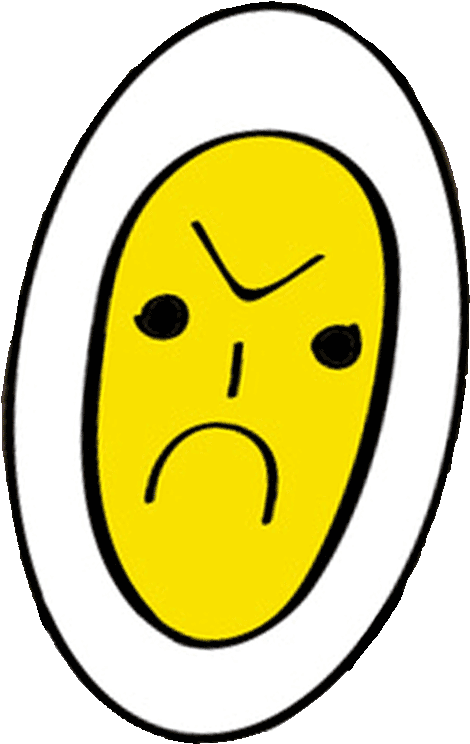 Angry Yellow Face Emoji.png PNG