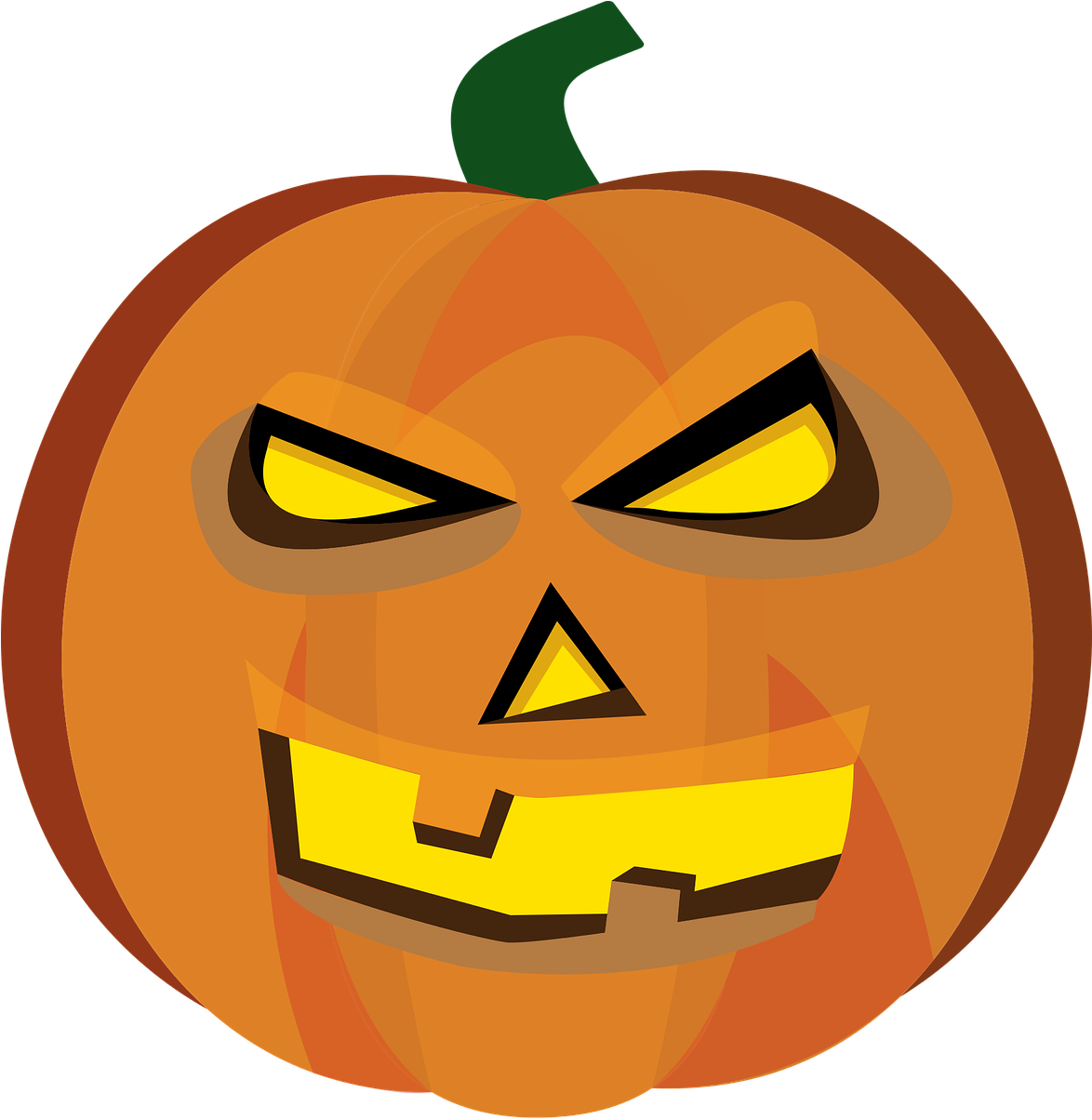 Angry_ Jack_ O_ Lantern_ Vector PNG