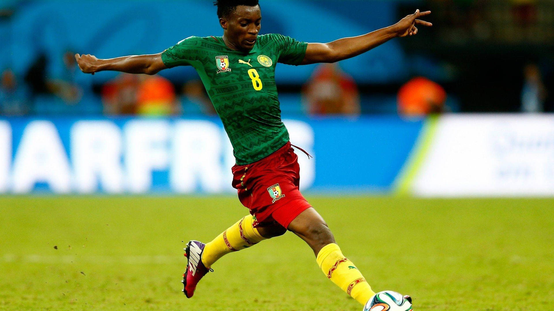 Anguissa Cameroon National Football Team Player Wallpaper