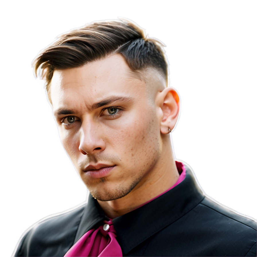 Angular Edgar Haircut Png 5 PNG