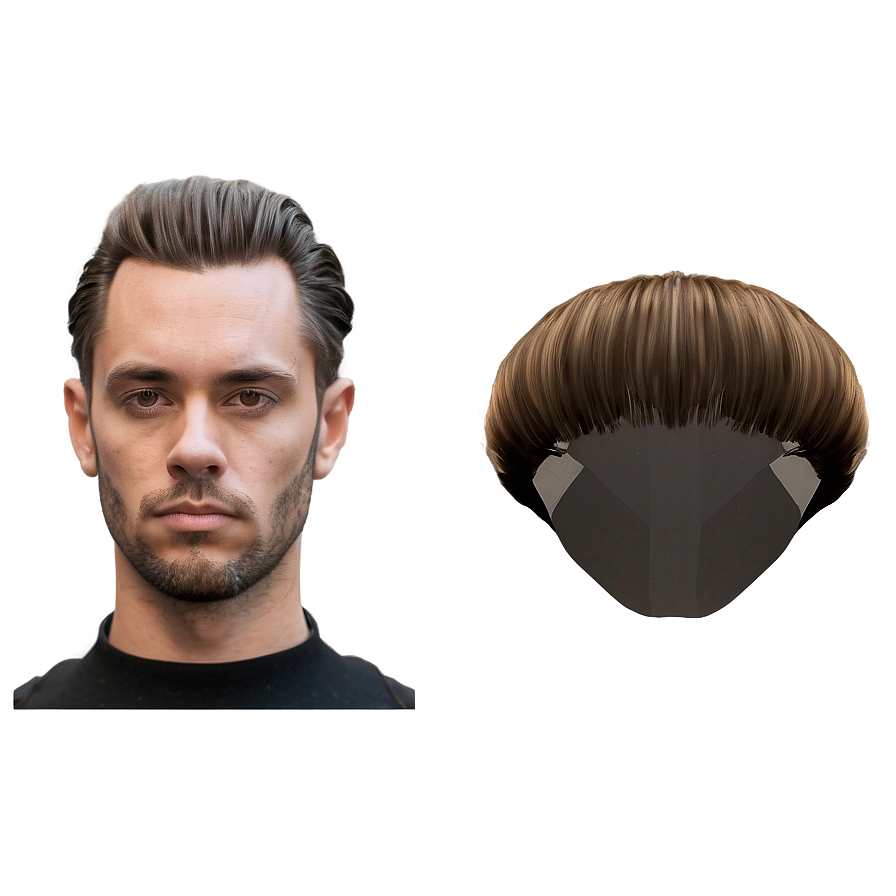 Angular Edgar Haircut Png Vaq PNG