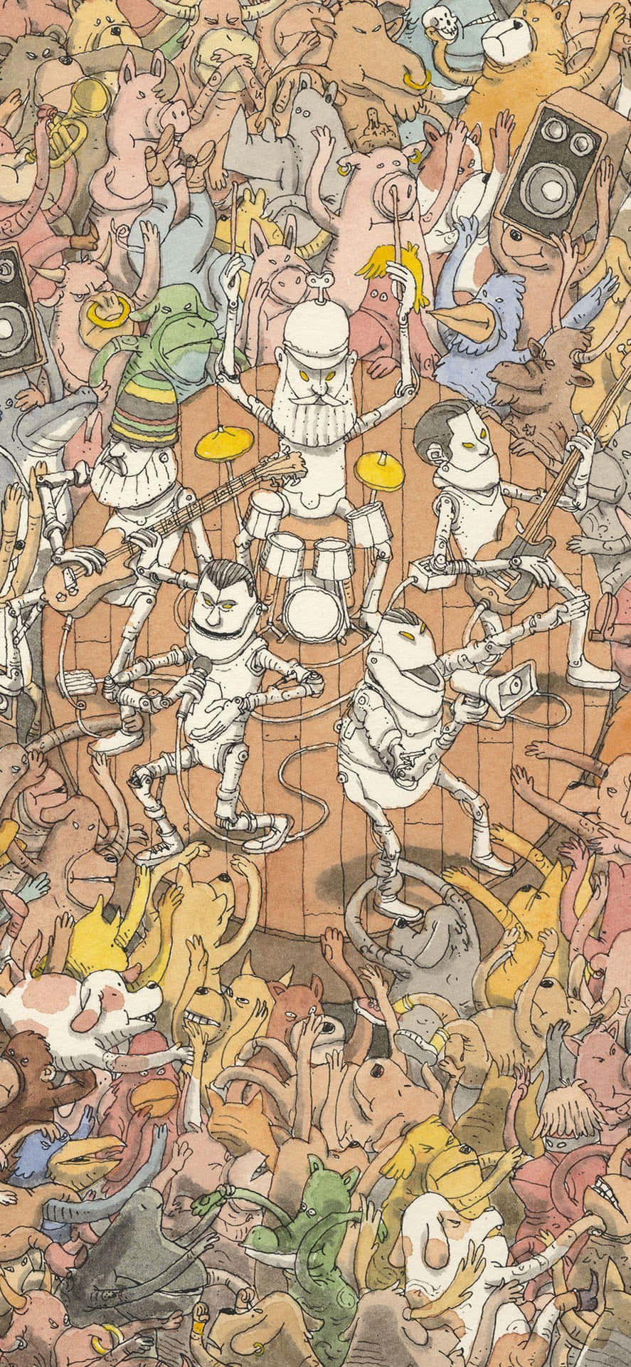 Animal Band Concert Chaos.jpg Wallpaper